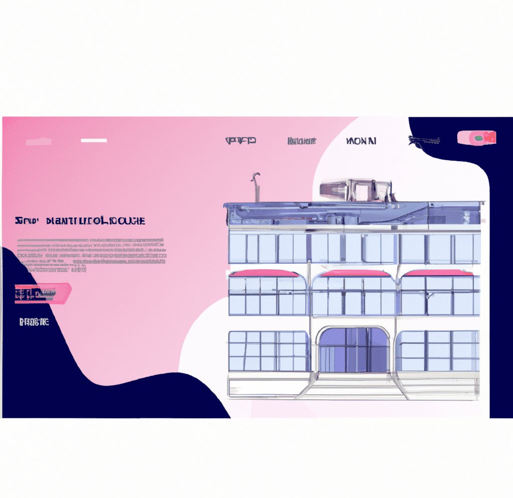 Abstract illustration of a website homepage, representing the business goals of a website redesign